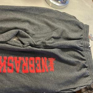 Husked Nebraska Sweatpants Size Medium